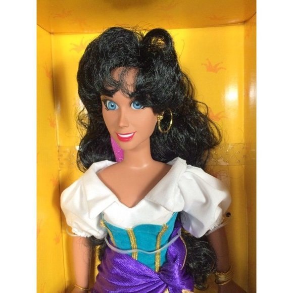 Vintage Disney ESMERALDA Doll Hunchback of Notre Dame Gypsy dancer Quasimodo fri - Picture 2 of 10